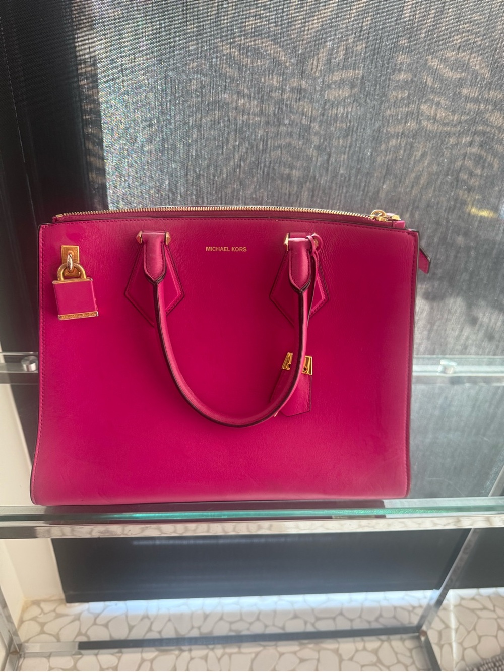 Michael Kors Hot Pink Satchel